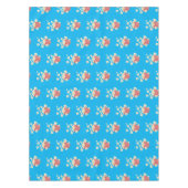 Schattigee grappige springen popcorn cartoon tafelkleed (Voorkant)