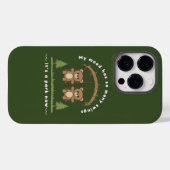 Schattigee grappige stemmingswisselingen Case-Mate iPhone case (Achterkant (horizontaal))