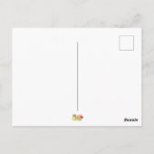 Schattigee grappige vegan vrienden dank u kaart (Achterkant)