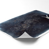 Schattigee grappige waterverf haes abstract ontwer poster (Hoek)