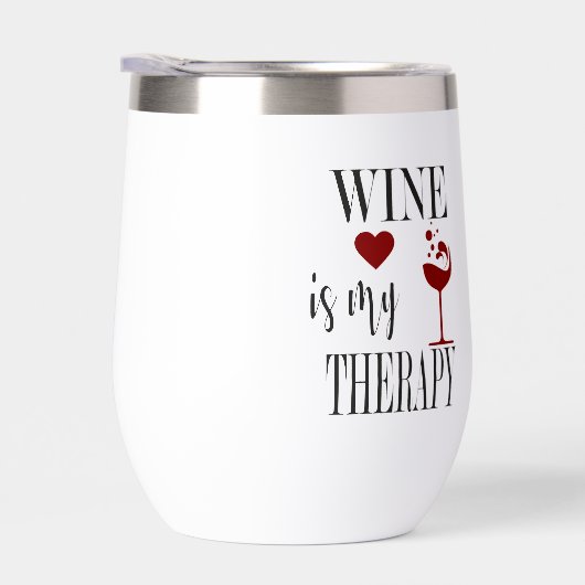 Schattigee grappige wijn is mijn therapie (Rechts)