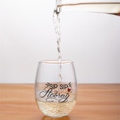 Schattigee grappige wijnpuns wijnglas zonder voet