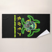Schattigee, grappige zombie badhanddoek (Badhanddoek)
