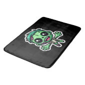 Schattigee, grappige zombie badmat (Gekanteld)