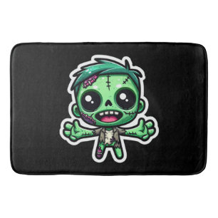 Schattigee, grappige zombie badmat