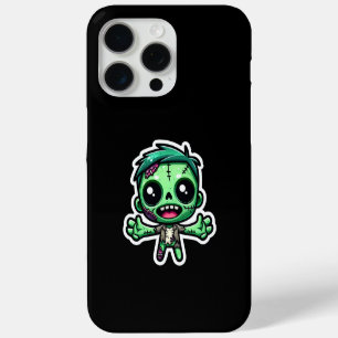 Schattigee, grappige zombie iPhone 15 pro max hoesje