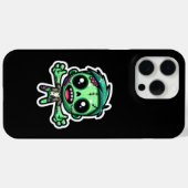 Schattigee, grappige zombie Case-Mate iPhone case (Achterkant (horizontaal))