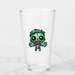 Schattigee, grappige zombie glas