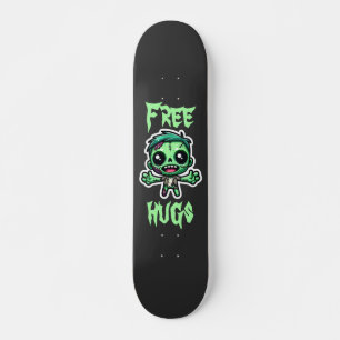 Schattigee, grappige zombie persoonlijk skateboard