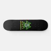Schattigee, grappige zombie persoonlijk skateboard (Horizontaal)
