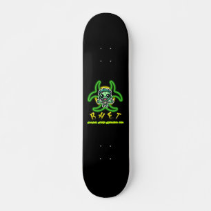 Schattigee, grappige zombie persoonlijk skateboard