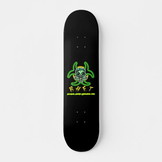 Schattigee, grappige zombie persoonlijk skateboard (Voorkant)