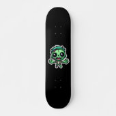 Schattigee, grappige zombie persoonlijk skateboard (Voorkant)
