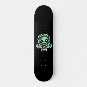 Schattigee, grappige zombie persoonlijk skateboard