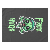 Schattigee, grappige zombie tafelkleed (Voorkant (Horizontaal))