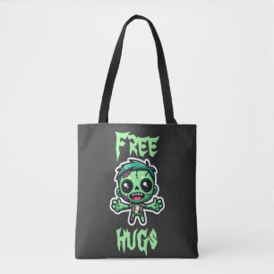 Schattigee, grappige zombie tote bag