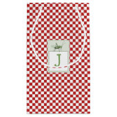 Schattigee Grasshopper Bug Thema Verjaardagsfeestg Klein Cadeauzakje (Achterkant)