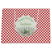 Schattigee Grasshopper Insect Verjaardag Groot Cadeauzakje (Voorkant)