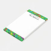 Schattigee Green Crayons Teacher Van het Bureau va Post-it® Notes (Schuin)