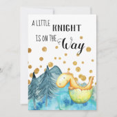 *~* Schattigee Green Dragon Hatching Baby Boy Show Kaart (Voorkant)