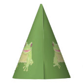 Schattigee Green Tree Frog - Feesttijd! Verjaardag Feesthoedjes (Achterkant)