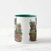 Schattigee Grens Collie Tuinieren Mok (Midden)