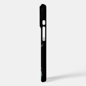 Schattigee Grey Angry cartoon Cats Naam Case-Mate iPhone Case (Achterkant / Links)