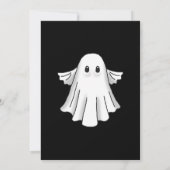 Schattigee griezelige en zoete Halloween Kaart (Achterkant)