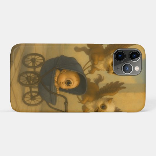 Schattigee Griffins & Baby Cyclops Mythologie Fant Case-Mate iPhone Case (Achterkant (horizontaal))