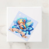 Schattigee grillige bloemen Sweet Dreams Slaapfee Bedankjes Labels (In situ)