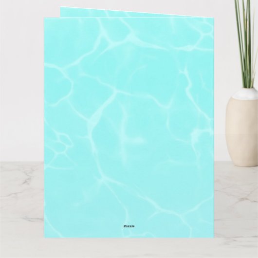 Schattigee grillige bloemeneenhoorn Girly Kids Ver Kaart (Achterkant)