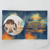 Schattigee grillige bloemeneenhoorn Girly Kids Ver Kaart (Binnen)