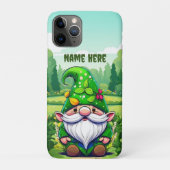 Schattigee grillige bloementuin Gnome Cartoon Grap Case-Mate iPhone Case (Achterkant)