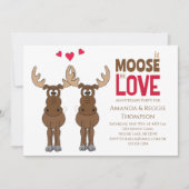 Schattigee grillige eland Jubileum uitnodiging (Voorkant)