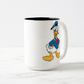 SCHATTIGEE GRILLIGE FOLK ART DUCK TWEEKLEURIGE KOFFIEMOK (Voorkant rechts)