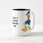 SCHATTIGEE GRILLIGE FOLK ART DUCK TWEEKLEURIGE KOFFIEMOK (Voorkant rechts)