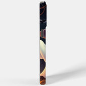 Schattigee, grillige Halloween pompoen, kat en gee Case-Mate iPhone Case (Achterkant / Rechts)