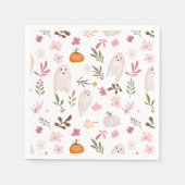 Schattigee grillige Halloween spookpatroon baby sh Servet (Voorkant)