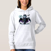 Schattigee, grillige Halloween vampier Hoodie (Voorkant)