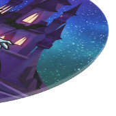 Schattigee, grillige Halloween vampier Snijplank (Hoek)
