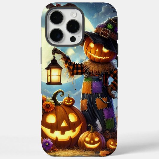 Schattigee, grillige Halloween vogelverschrikker & Case-Mate iPhone Case (Achterkant)