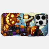 Schattigee, grillige Halloween vogelverschrikker & Case-Mate iPhone Case (Achterkant (horizontaal))