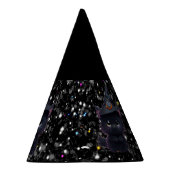 Schattigee grillige Halloween zwarte kat Feesthoedjes (Rechts)