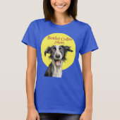 Schattigee grillige hond Border Collie Moeder T-shirt (Voorkant)