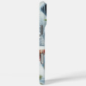 Schattigee, / grillige kerst / wintersneeuwpop Case-Mate iPhone case (Achterkant / Rechts)