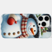 Schattigee, / grillige kerst / wintersneeuwpop Case-Mate iPhone case (Achterkant (horizontaal))