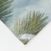 Schattigee,  / grillige kerst / wintersneeuwpop fleece deken (Hoek)