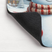 Schattigee,  / grillige kerst / wintersneeuwpop muismat (Hoek)