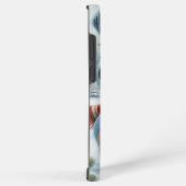 Schattigee,  / grillige kerst / wintersneeuwpop samsung galaxy hoesje (Rechterkant)