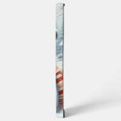 Schattigee,  / grillige kerst / wintersneeuwpop samsung galaxy hoesje (Linkerkant)